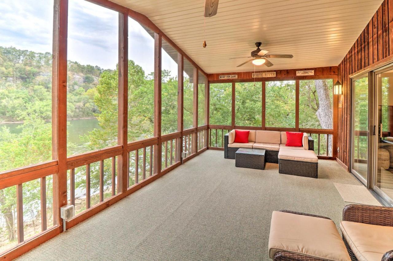Private Norfork Home With Decks And River Access! מראה חיצוני תמונה