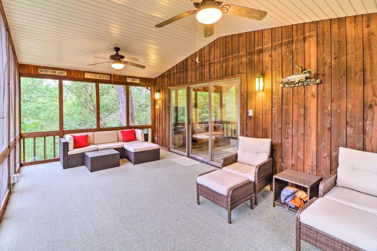 Private Norfork Home With Decks And River Access! מראה חיצוני תמונה